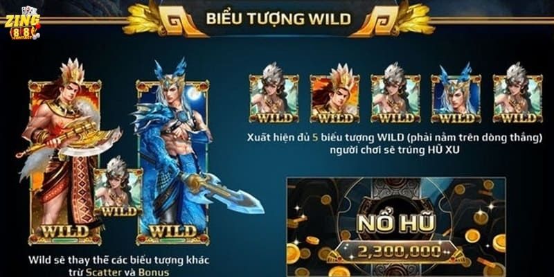 Slot Sơn Tinh Thủy Tinh Zing88 được lấy cảm hứng từ truyền thuyết cùng tên