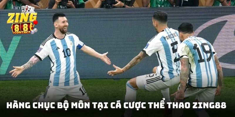 Bóng đá, eSports và hàng chục bộ môn khác tại cá cược thể thao Zing88