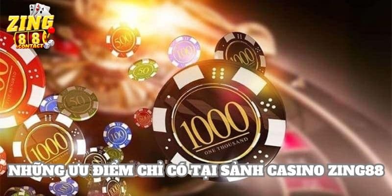 Những ưu điểm nổi bật chỉ có tại sảnh game của nhà cái