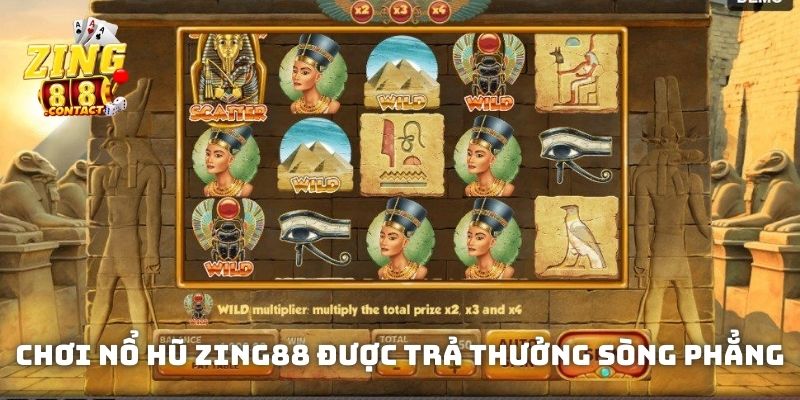 Chơi nổ hũ Zing88 được trả thưởng sòng phẳng