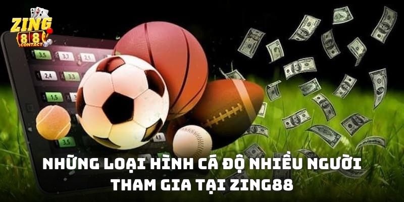 Những loại hình cá độ nhiều người tham gia tại Zing88
